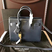 YSL Sac-De-Jour in Grained Leather Black 4902 26cm  - 6