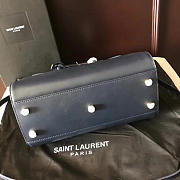 YSL Sac-De-Jour in Grained Leather Black 4902 26cm  - 3