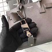 YSL Classic Sac-De-Jour Nano Gray 4903 22cm  - 2