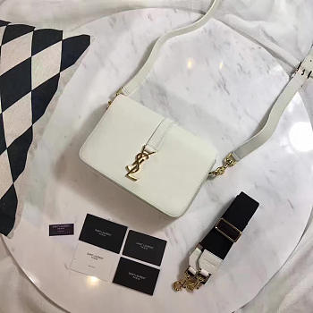 YSL CLASSIC Large UNIVERSITÉ White 25cm 