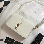 YSL CLASSIC Large UNIVERSITÉ White 25cm  - 5