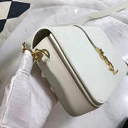 YSL CLASSIC Large UNIVERSITÉ White 25cm  - 4