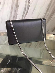 YSL MONOGRAM KATE BAG WITH LEATHER TASSEL Black 4997 24cm  - 4
