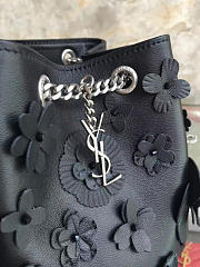 YSL Bucket bag Black 6147 16cm - 4