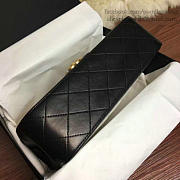 Chanel Quilted Lambskin Flap Bag White and Black A91365 25.5cm - 6