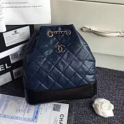 CHANEL'S GABRIELLE Small Backpack Blue and Black A94485 24cm - 1