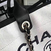 Chanel Shopping Bag White A68046 VS08728 38cm - 6