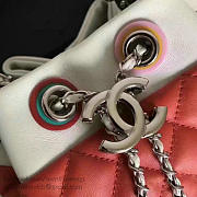 Chanel Small Drawstring Bucket Bag in Red A93730 21cm - 5
