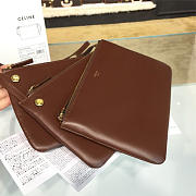 Celine Leather Trio Z917 25cm - 6