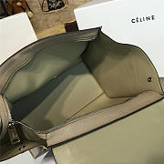 Celine Trapeze Leather Handbag Z941 30cm  - 6