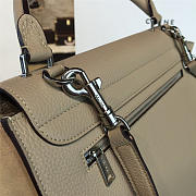 Celine Trapeze Leather Handbag Z941 30cm  - 3