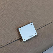 Celine Trapeze Leather Handbag Z941 30cm  - 2