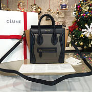Celine Leather Nano Luggage Z971 20cm  - 1