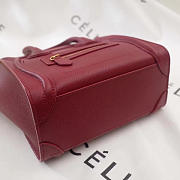 Celine Leather Nano Luggage  Z996 20cm - 3