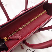 Celine Leather Micro Luggage Z1045 26cm  - 4