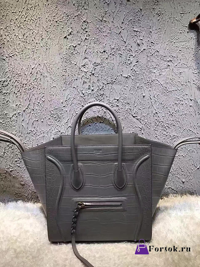 Celine Leather Luggage Phantom Z1102 30cm  - 1