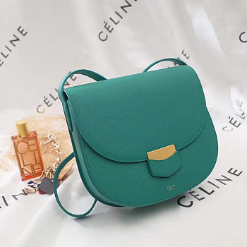 Celine Leather Compact Trotteur Z1118 19cm 