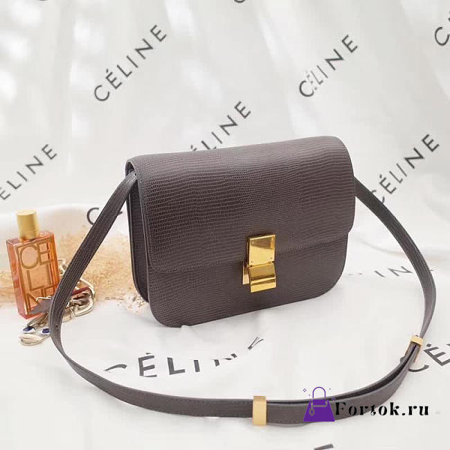 Celine Leather Classis Box Z1132 24cm  - 1