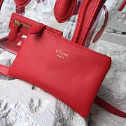 Celine Nano Luggage Leather Shoulder Bag Z1244 20cm  - 4