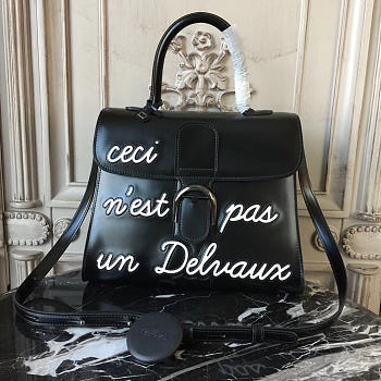 Delvaux Humour MM Brillant Satchel 28cm