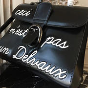 Delvaux Humour MM Brillant Satchel 28cm - 2