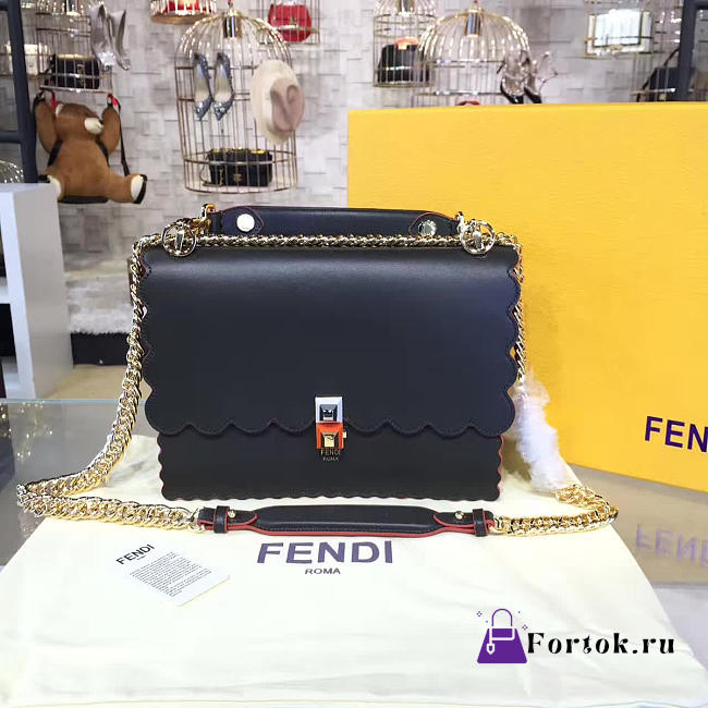 Fendi Kani Black 1922 26cm - 1