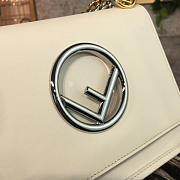 Fendi Shoulder Bag White 1984 19cm  - 3