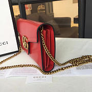 Gucci GG Leather Marmont 2182 20cm - 3
