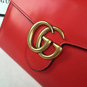 Gucci GG Leather Marmont 2182 20cm - 5