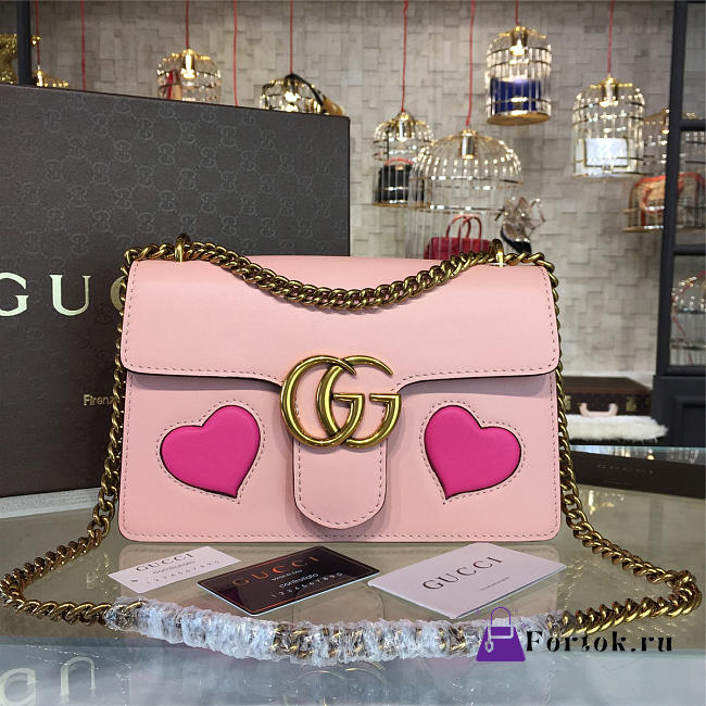 Gucci GG Leather Marmont 2256 26.5cm  - 1