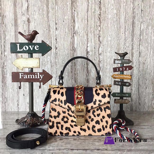 Gucci Sylvie Leather Bag 2595 - 1