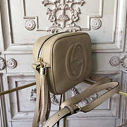 Gucci Soho Disco Leather Bag Beige Z2605 21cm - 3