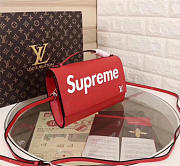 Louis Vuitton Supreme Handbag Shoulder Bag Red M54539 - 4