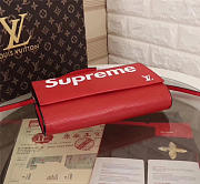 Louis Vuitton Supreme Handbag Shoulder Bag Red M54539 - 5