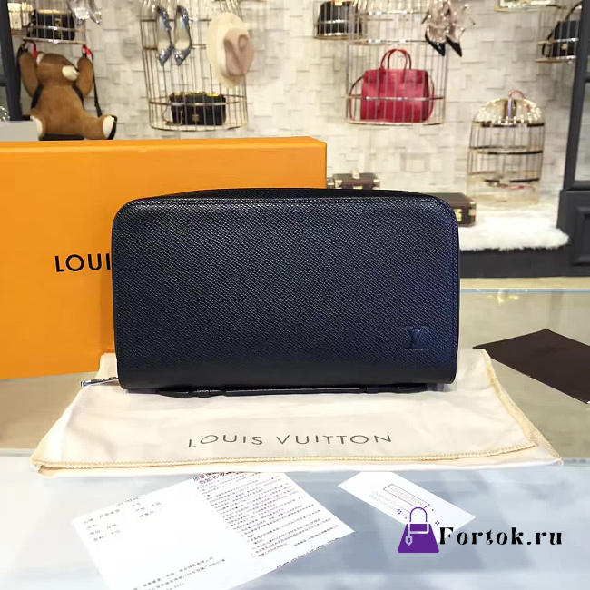 Louis Vuitton ZIPPY WALLET Black 3141 - 1