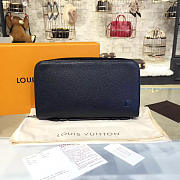 Louis Vuitton ZIPPY WALLET Black 3141 - 1