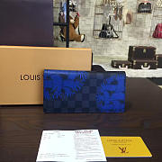 Louis Vuitton ZIPPY BLUE 3151 - 1