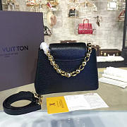 Louis Vuitton CAPUCINES BB Black 3155 - 4