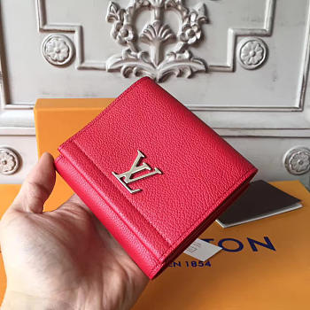 Louis Vuitton LOCKME II COMPACT WALLET 3172