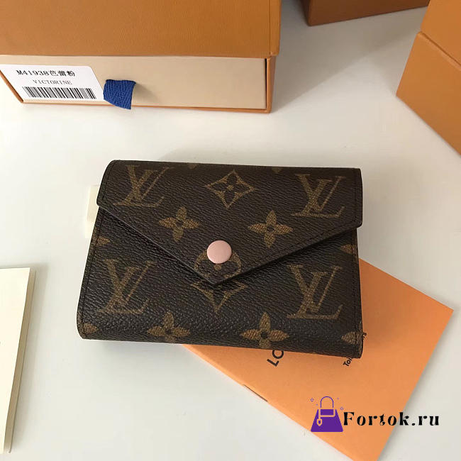Louis Vuitton Victorine wallet Rose Ballerine 3211 - 1