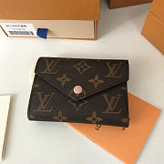Louis Vuitton Victorine wallet Rose Ballerine 3211 - 2