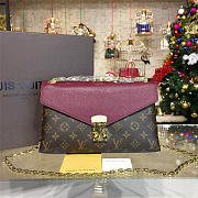LOUIS VUITTON Monogram Pallas Chain Aurore - 1