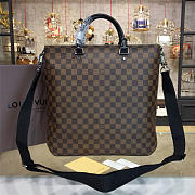 LOUIS VUITTON DAMIER EBENE JAKE Damier Ebene 36cm - 4
