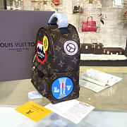 LV Palm Springs Backpack Mini World Tour Monogram Reverse Canvas 22cm - 3