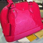 Louis Vuitton ALMA BB Monogram Vernis Leather 3555 24cm - 5