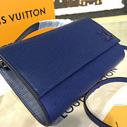 Louis Vuitton CLERY Epi Leather Navy M54538 23cm - 5