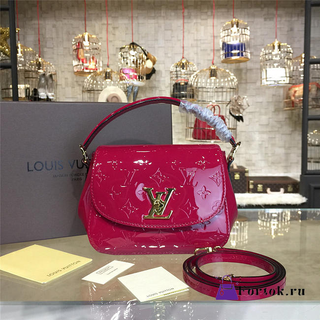 LOUIS VUITTON PASADENA Monogram Vernis Leather pasadena 3720  - 1