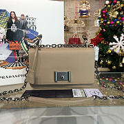 PRADA METAL CLOSURE 3925 23.5cm  - 1