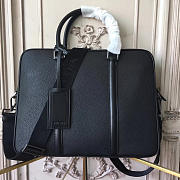 PRADA Leather Briefcase 4195 - 1
