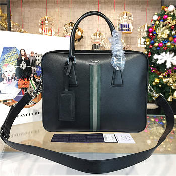 Prada Leather Briefcase 4220